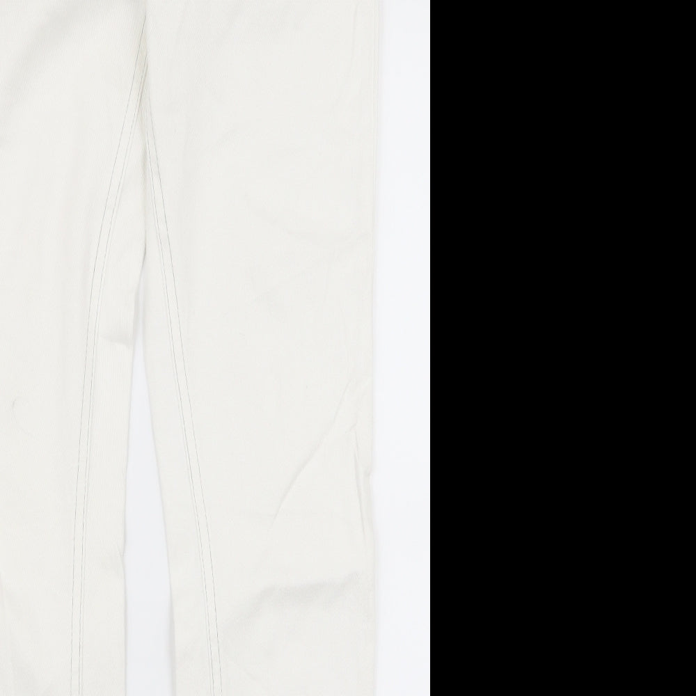 ESMARA Womens White   Jegging Trousers Size 8 L30 in