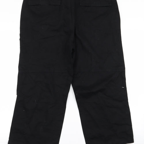 Preworn Womens Black   Trousers  Size 34 L26 in