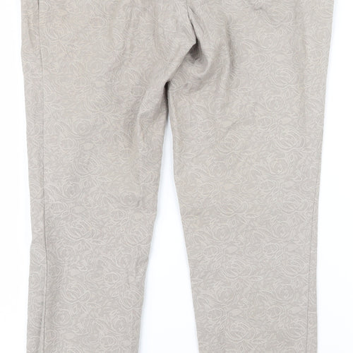 NEXT Womens Beige   Trousers  Size 10 L26 in