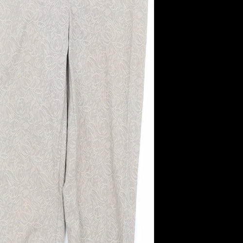 NEXT Womens Beige   Trousers  Size 10 L26 in