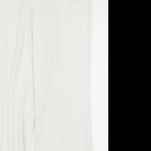 elam Womens White   Trousers  Size 14 L30 in