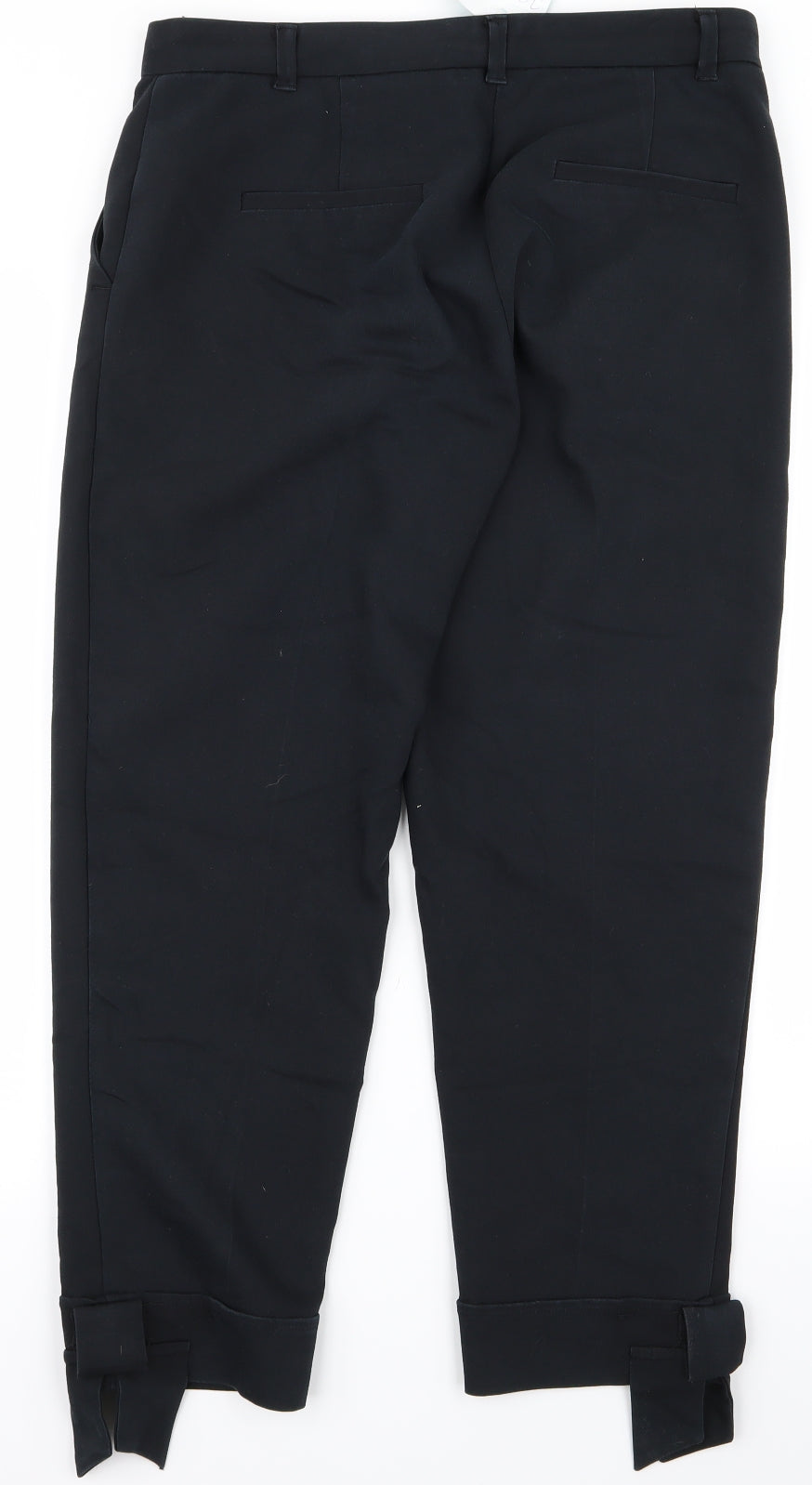 River Island Womens Black   Trousers  Size 10 L25 in