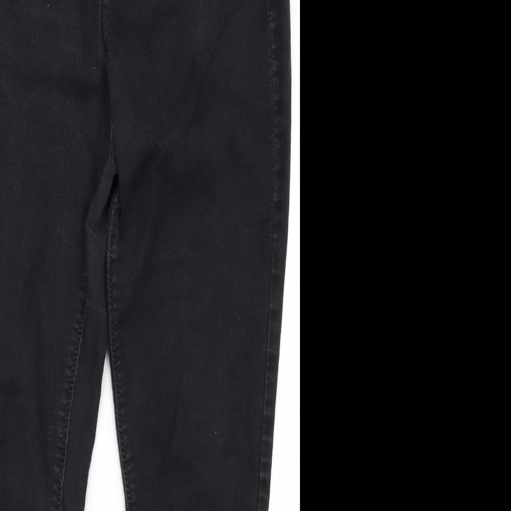 Primark Womens Grey   Skinny Jeans Size 14 L28 in