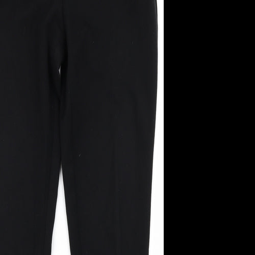 Preworn Womens Black   Trousers  Size 32 L28 in