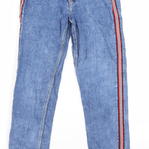 crop Womens Blue   Skinny Jeans Size 36 L24 in - v