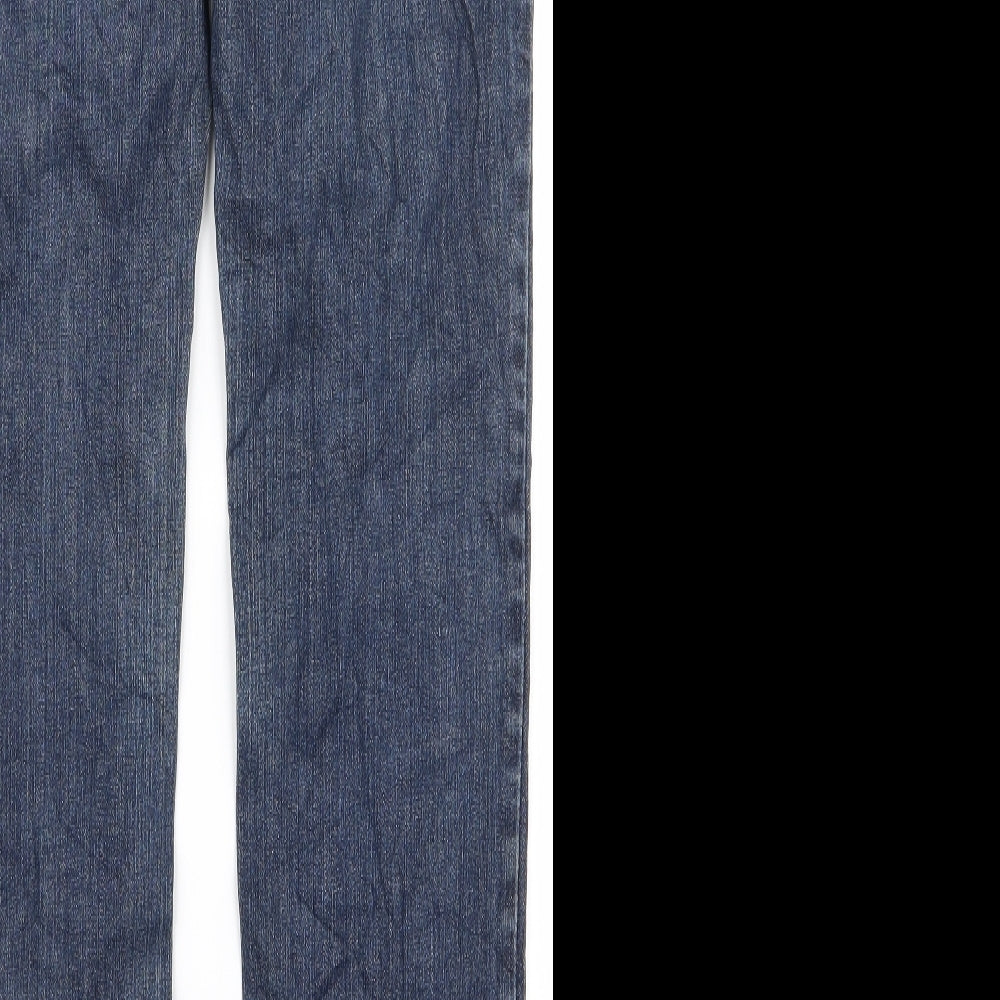Preworn Womens Blue   Bootcut Jeans Size 32 L28 in - m