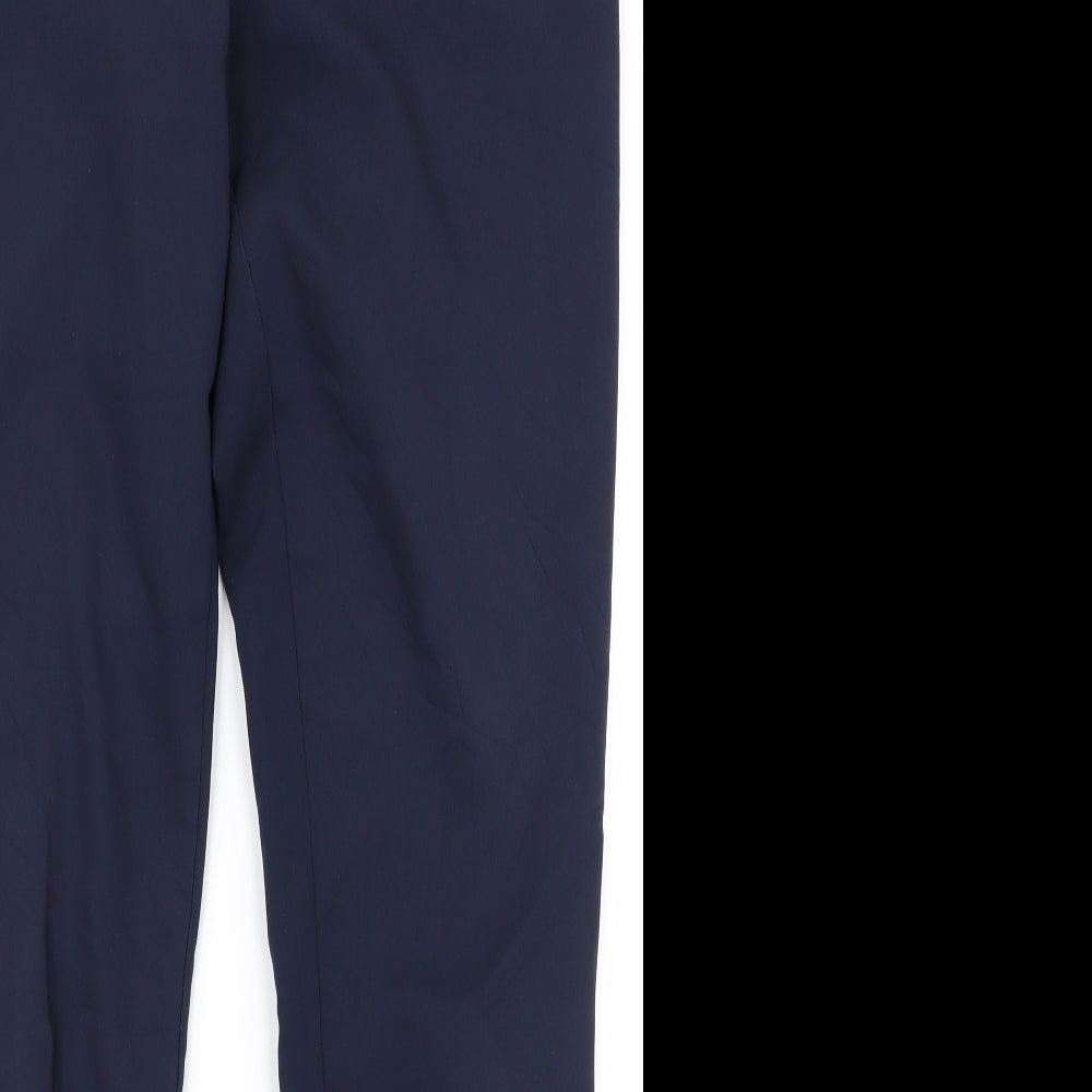 Papaya Womens Blue   Trousers  Size 12 L27 in