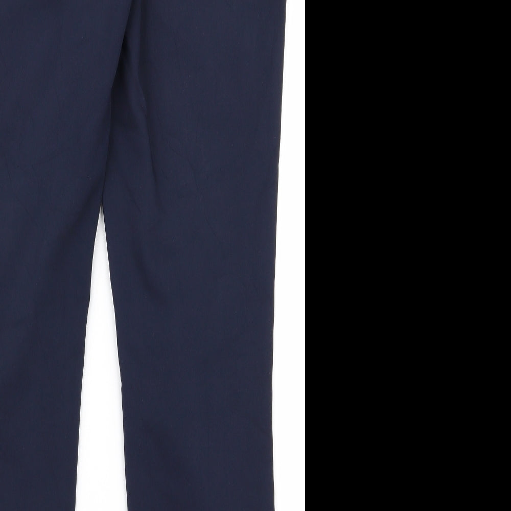 Papaya Womens Blue   Trousers  Size 12 L27 in