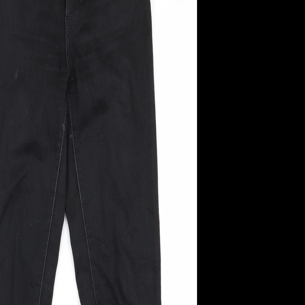 Preworn Womens Black   Skinny Jeans Size 24 L24 in