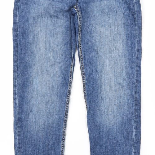 Club Womens Blue  Rayon Skinny Jeans Size 28 L26 in