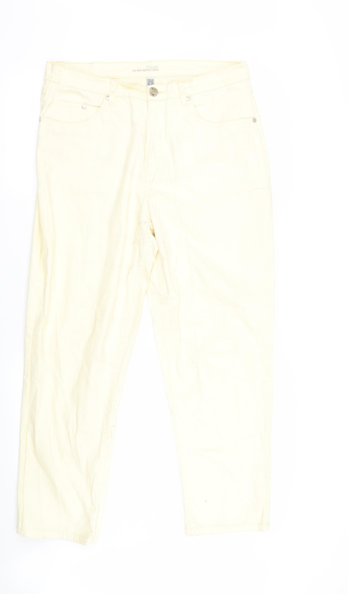 nezza Womens Yellow   Trousers  Size 32 L27 in - m