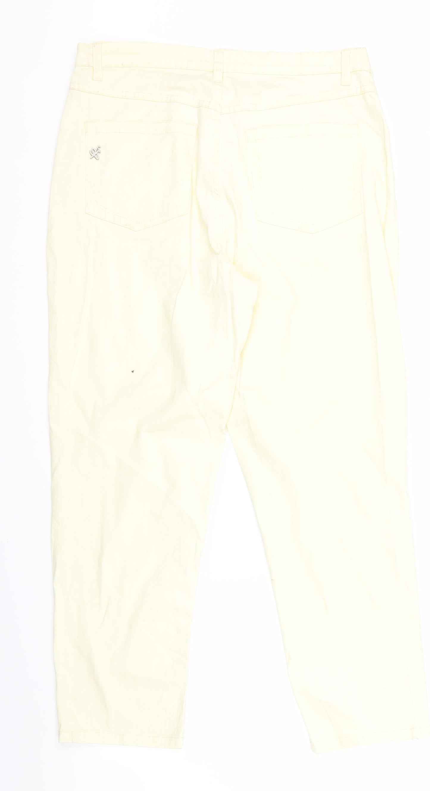nezza Womens Yellow   Trousers  Size 32 L27 in - m