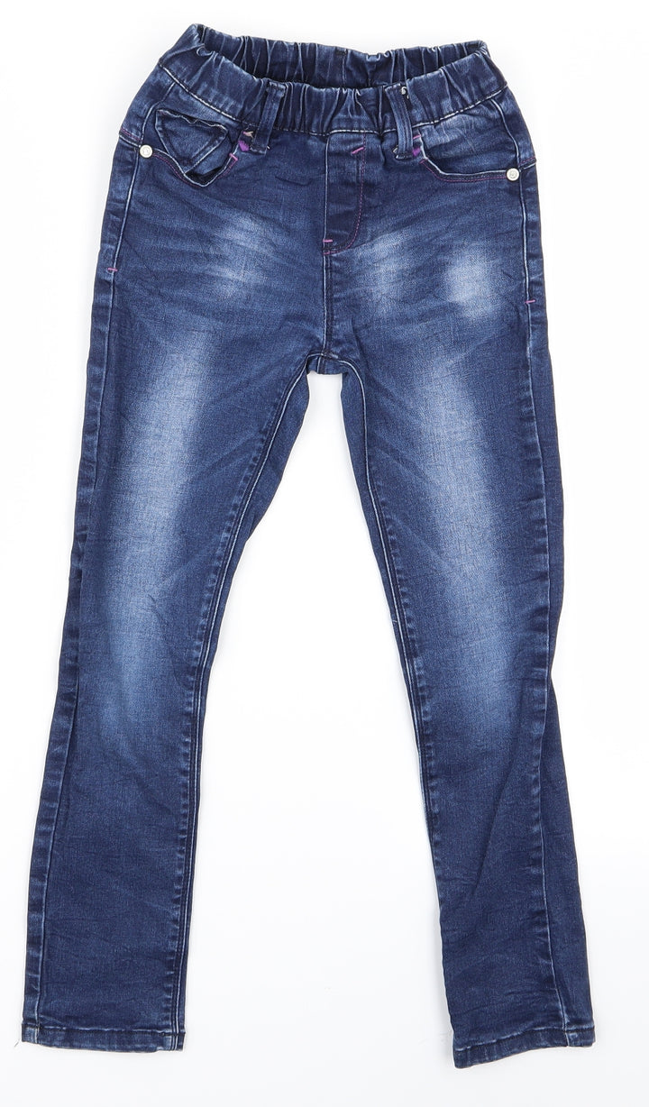 Preworn Womens Blue   Skinny Jeans Size 8 L20 in