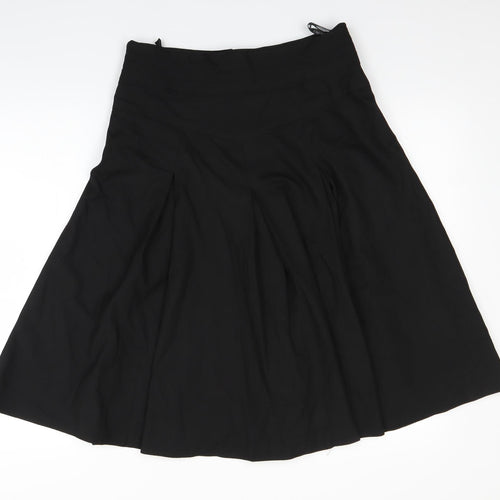 Marks and Spencer Womens Black   A-Line Skirt Size 10