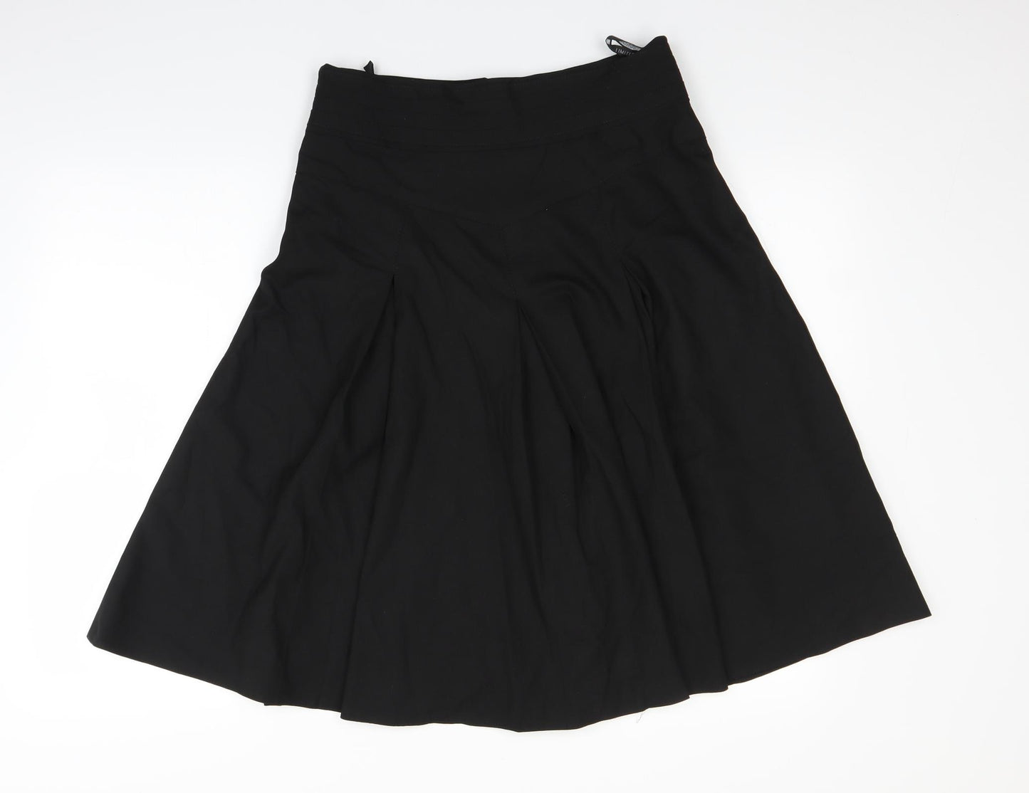 Marks and Spencer Womens Black   A-Line Skirt Size 10