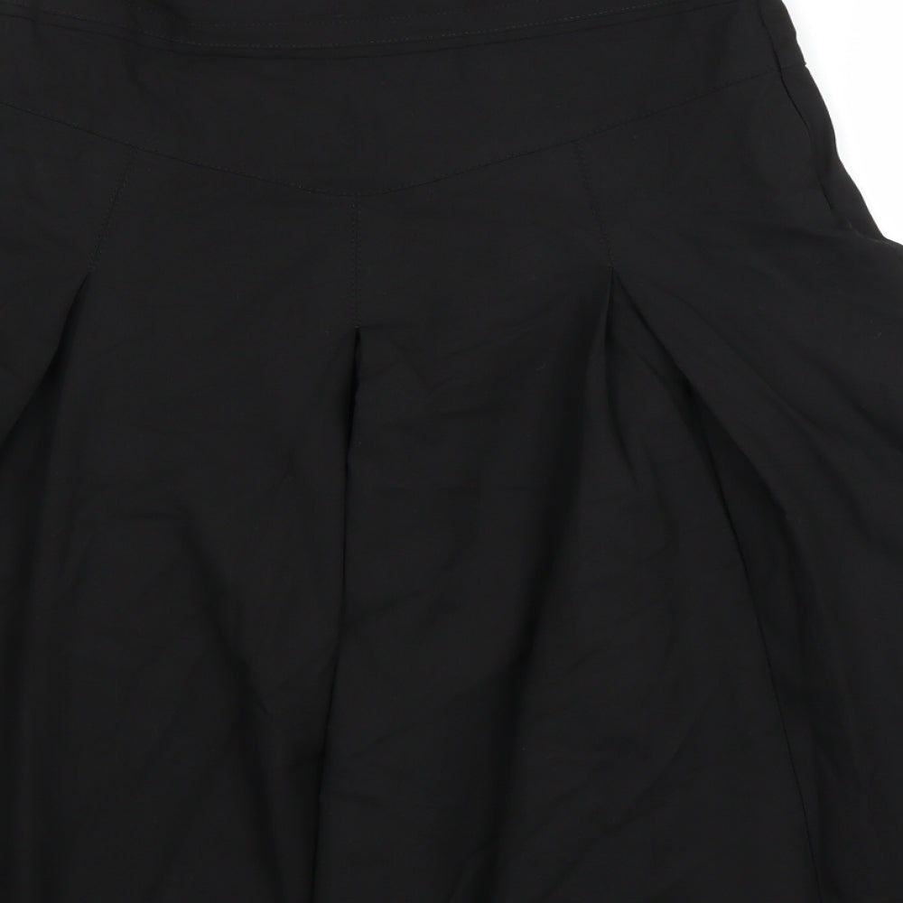 Marks and Spencer Womens Black   A-Line Skirt Size 10