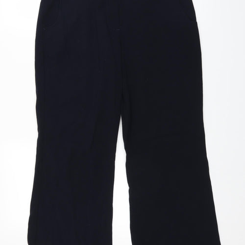 Marks and Spencer Womens Blue   Trousers  Size 10 L26 in