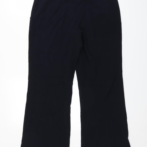 Marks and Spencer Womens Blue   Trousers  Size 10 L26 in