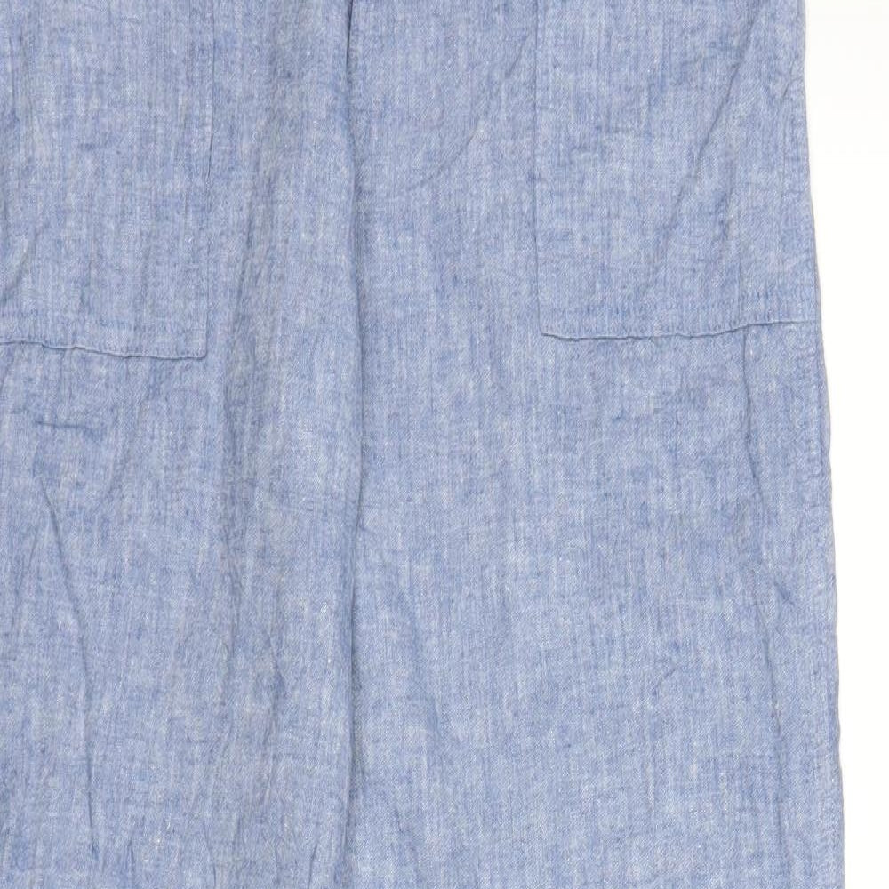 F&F Womens Blue   Trousers  Size 12 L28 in
