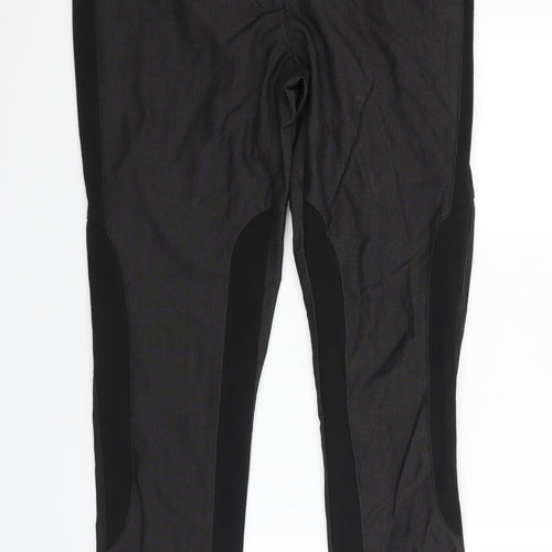Lady Captain Womens Grey   Trousers  Size 14 L26.5 in