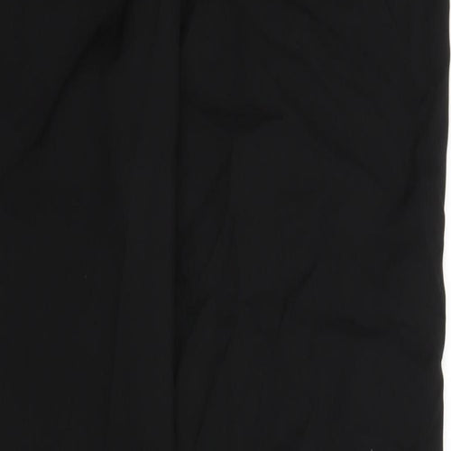 Papaya Womens Black   Trousers  Size 12 L28 in