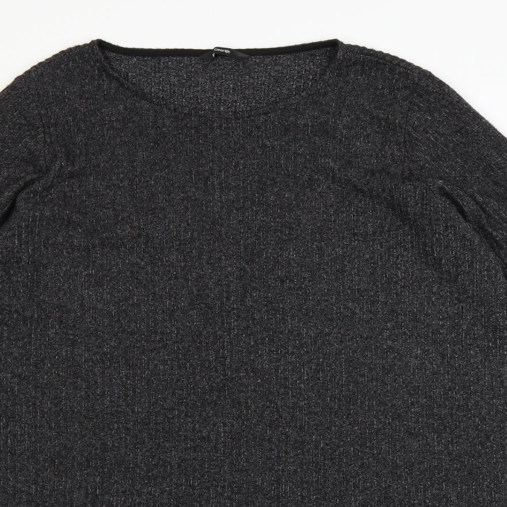 George Womens Grey   Jumper Dress  Size XL