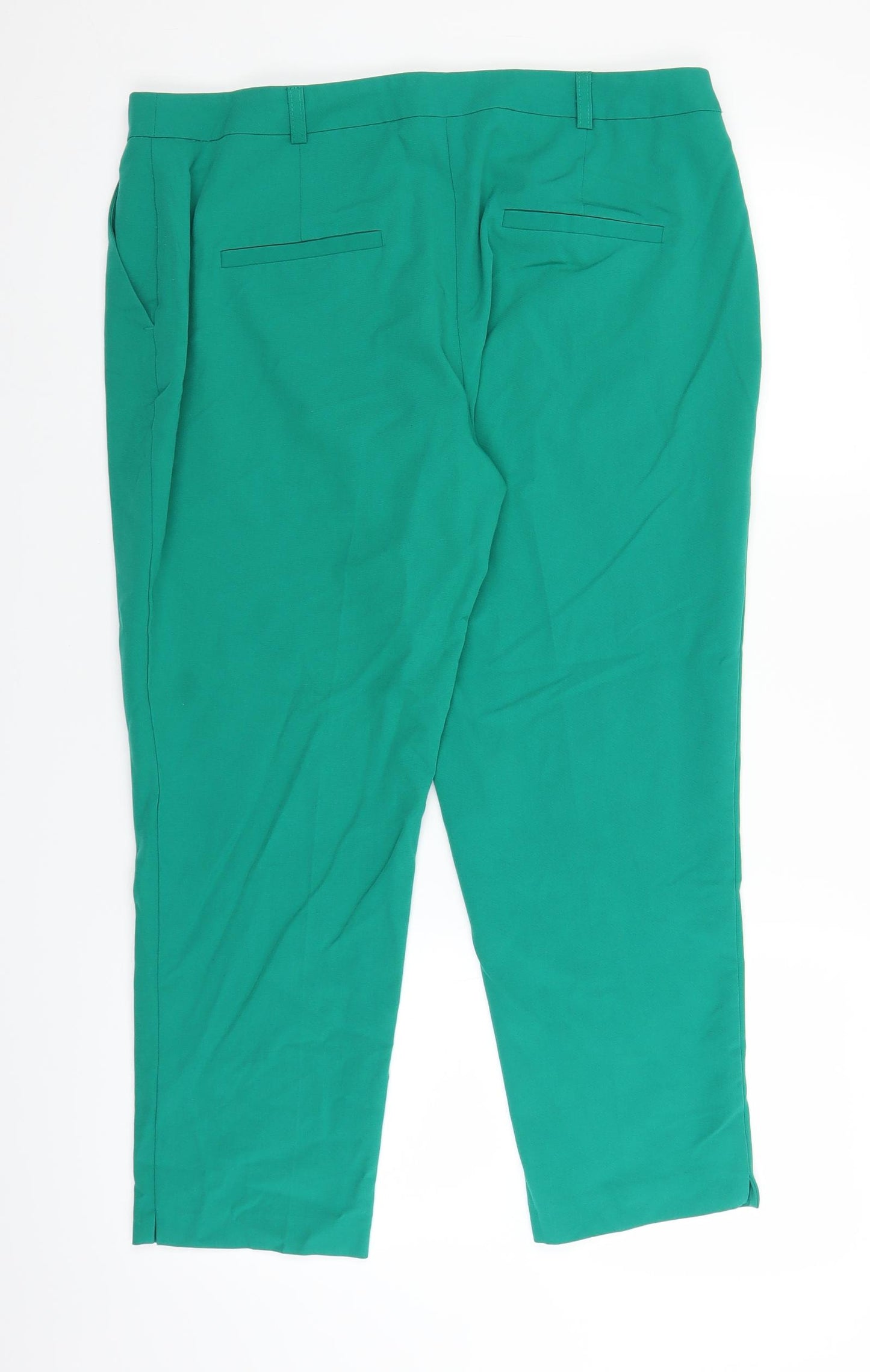 Dorothy Perkins Womens Green   Trousers  Size 14 L22 in