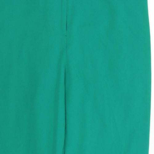 Dorothy Perkins Womens Green   Trousers  Size 14 L22 in