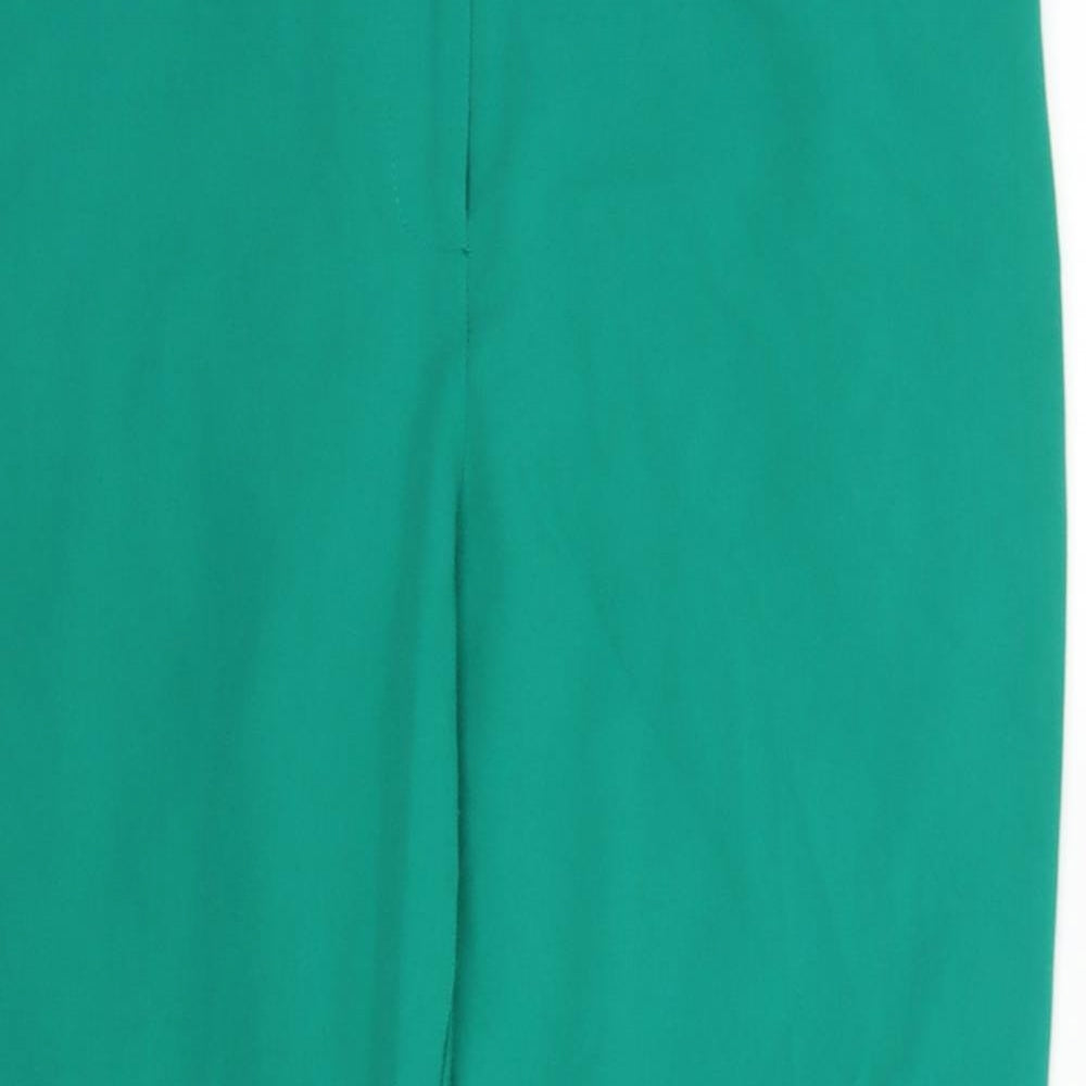 Dorothy Perkins Womens Green   Trousers  Size 14 L22 in