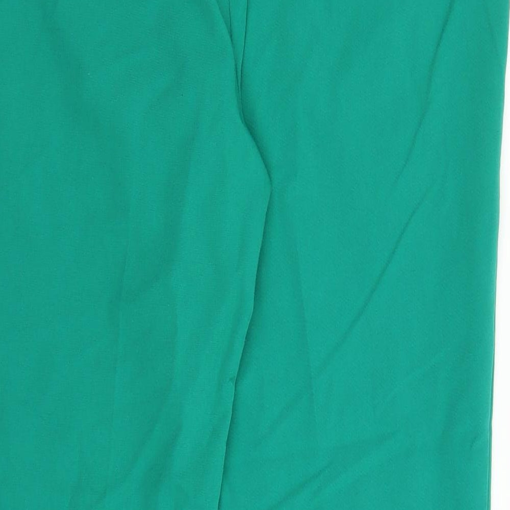 Dorothy Perkins Womens Green   Trousers  Size 14 L22 in