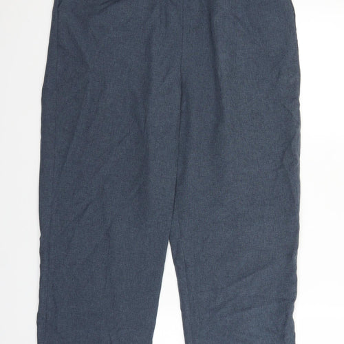 Bonmarché Womens Blue   Trousers  Size 14 L24 in
