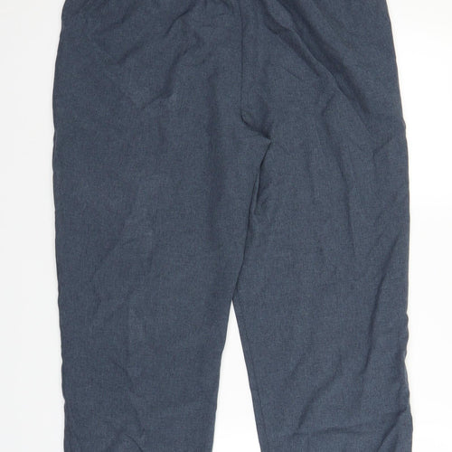 Bonmarché Womens Blue   Trousers  Size 14 L24 in