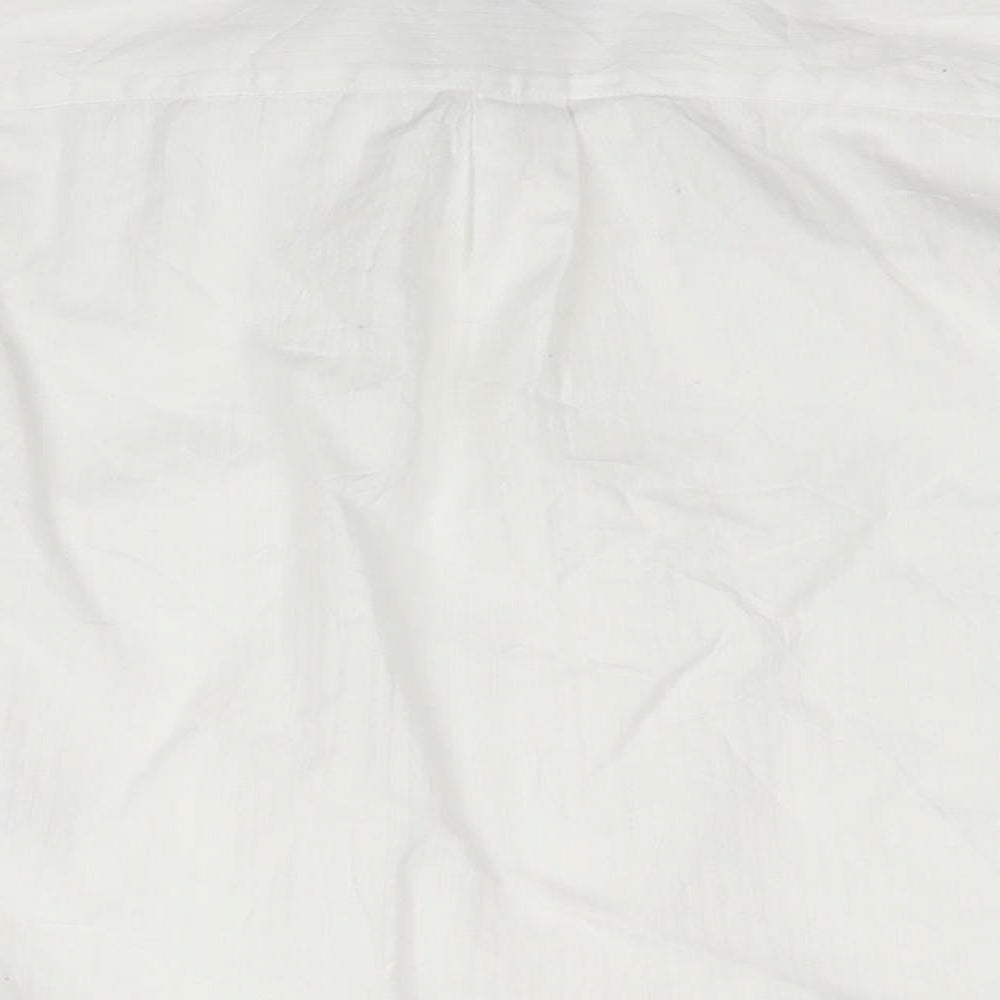 Marks and Spencer Boys White   Basic Button-Up Size 8 Years