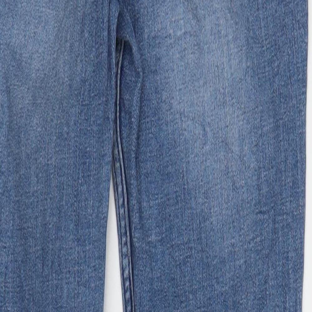 H&M Womens Blue  Denim Skinny Jeans Size 27 in L25 in