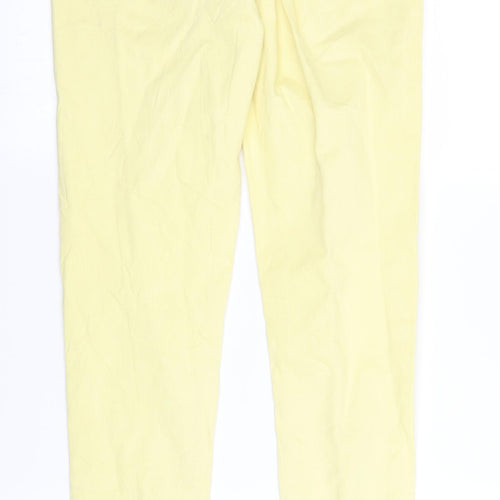 George Womens Yellow  Denim Skinny Jeans Size 12 L27 in