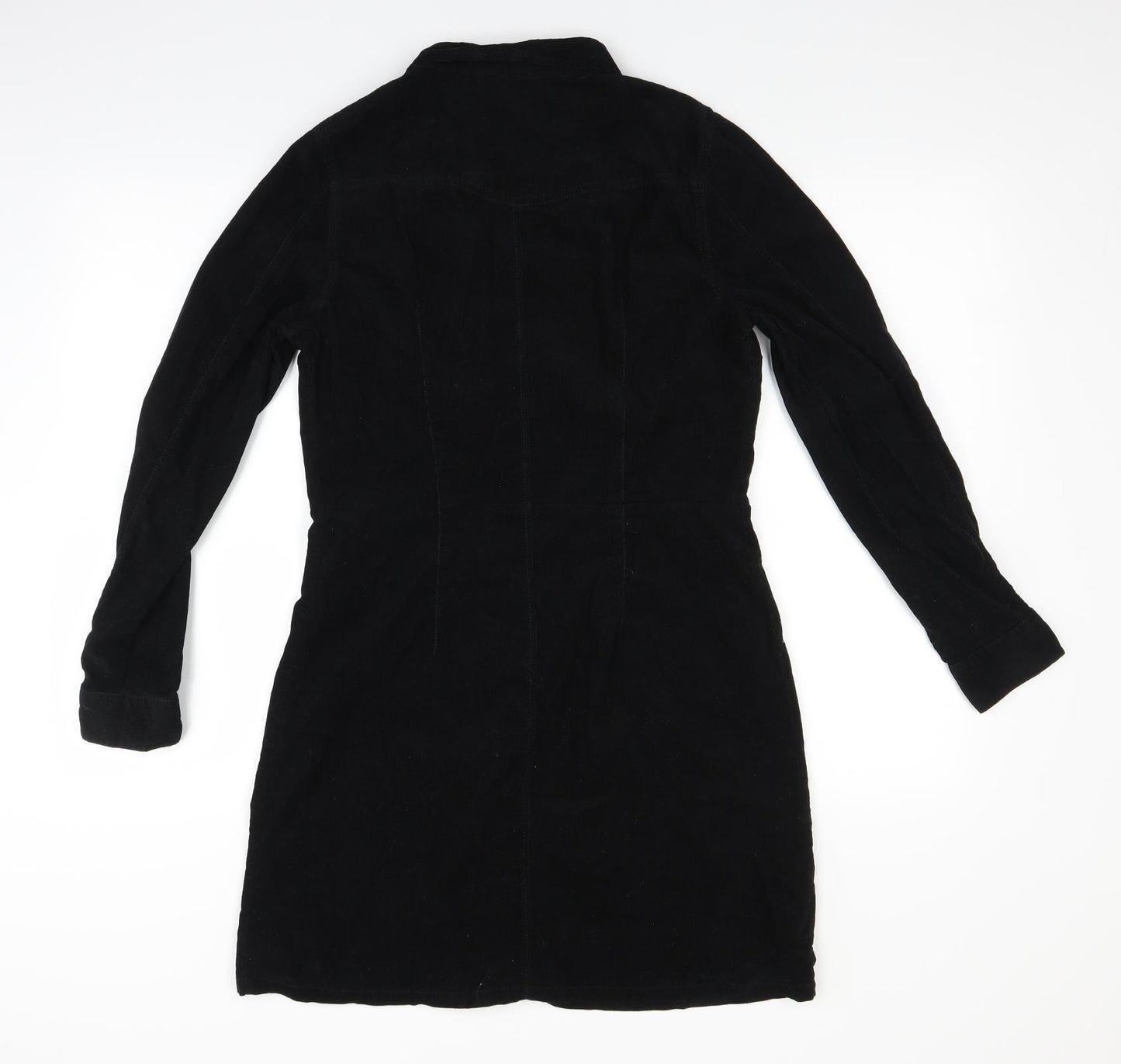 Dorothy Perkins Womens Black  Corduroy Jacket  Size 12