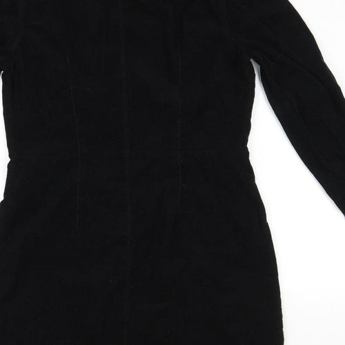 Dorothy Perkins Womens Black  Corduroy Jacket  Size 12