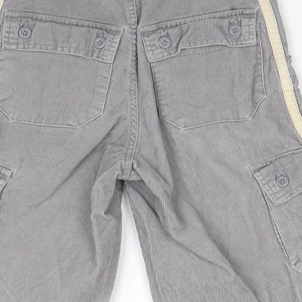 Gap Womens Grey  Corduroy Cargo Shorts Size 8