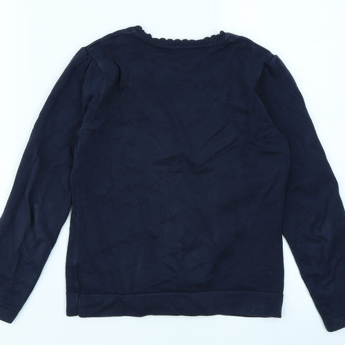 George Girls Blue   Cardigan Jumper Size 8-9 Years