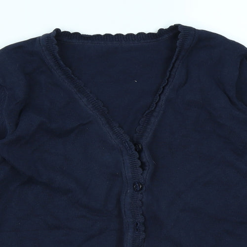 George Girls Blue   Cardigan Jumper Size 8-9 Years