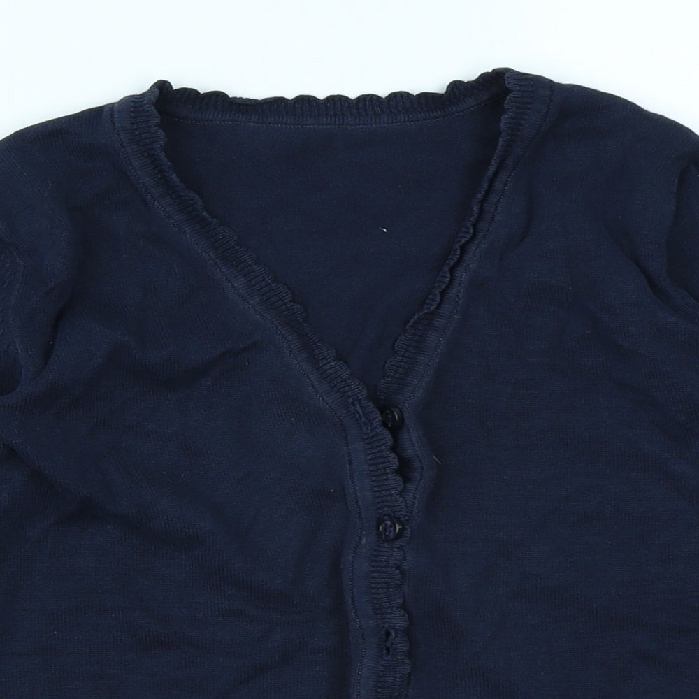 George Girls Blue   Cardigan Jumper Size 8-9 Years