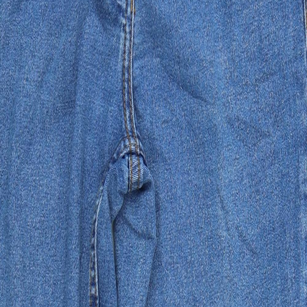 Cotton Traders Womens Blue  Denim Straight Jeans Size 10 L25 in