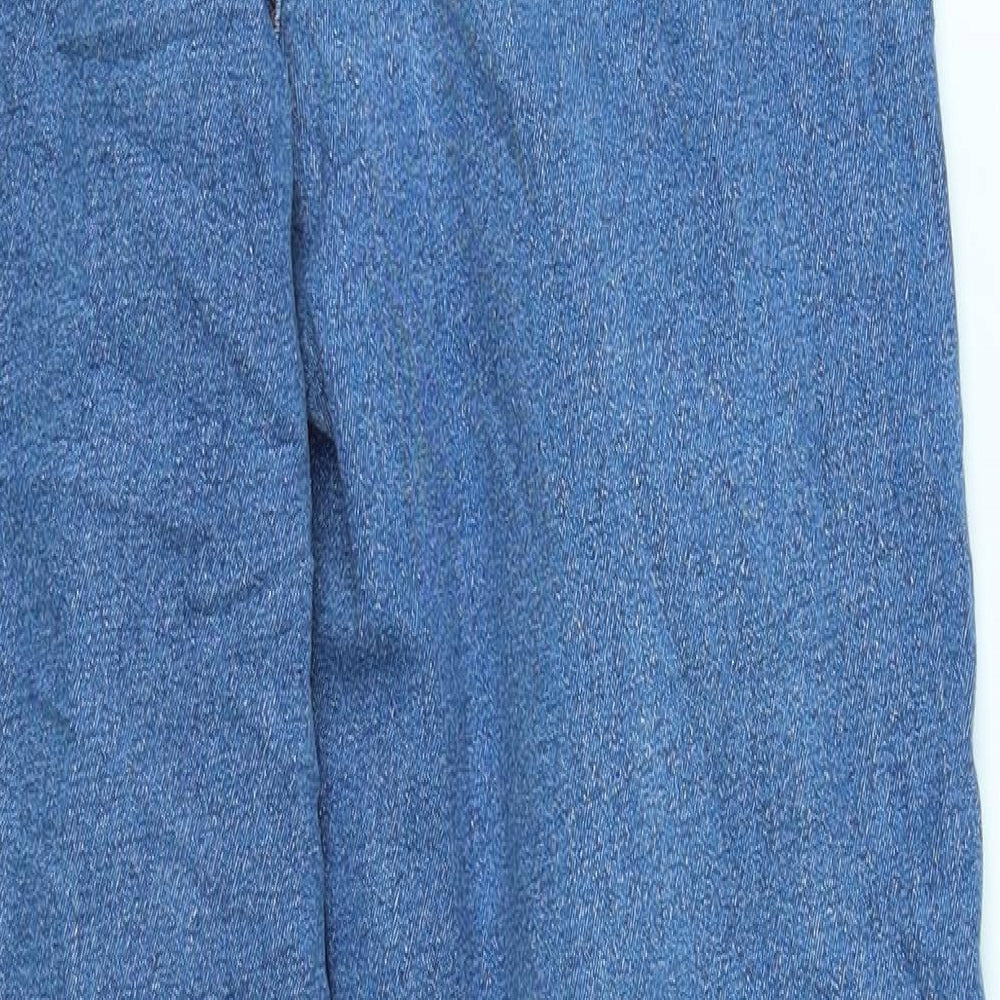 Cotton Traders Womens Blue  Denim Straight Jeans Size 10 L25 in