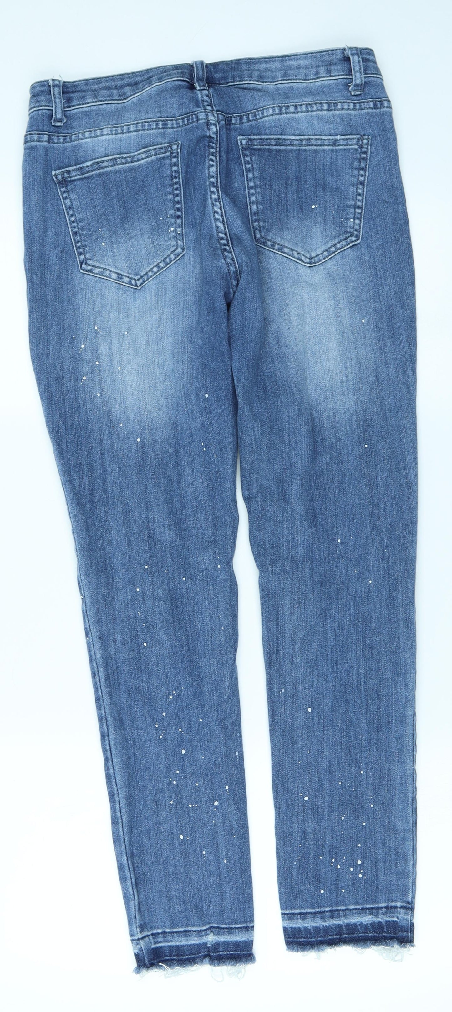 RedHerring Womens Blue  Denim Skinny Jeans Size 12 L27 in