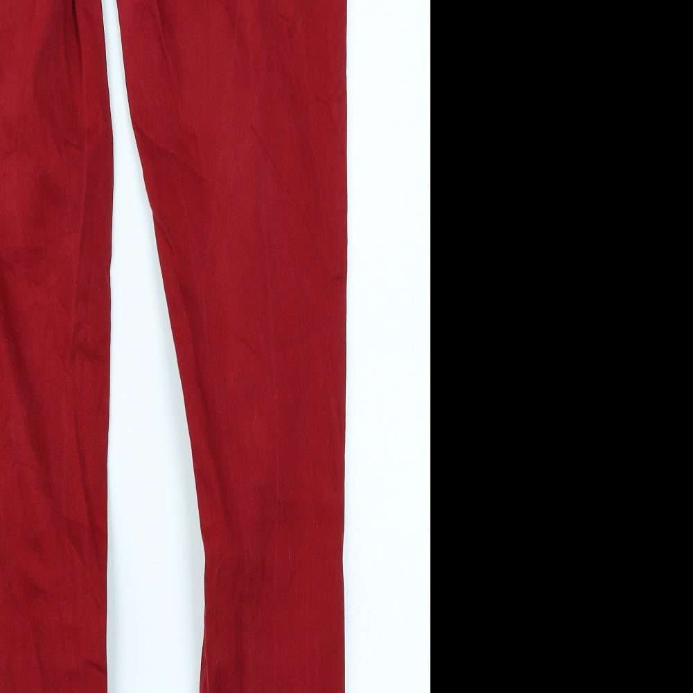 NEXT Womens Red  Denim Skinny Jeans Size 10 L27 in