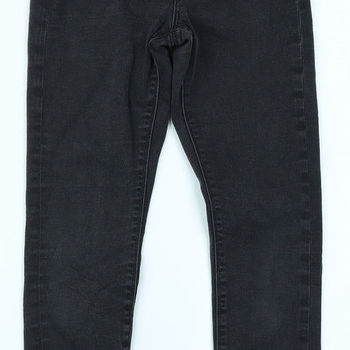ASOS Womens Black  Denim Skinny Jeans Size 26 in L30 in