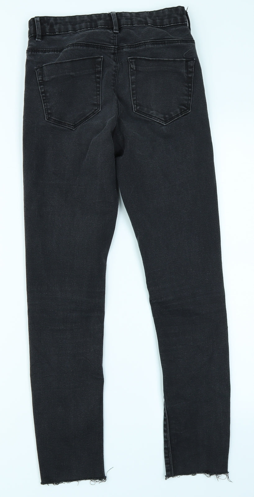 ASOS Womens Black  Denim Skinny Jeans Size 26 in L30 in
