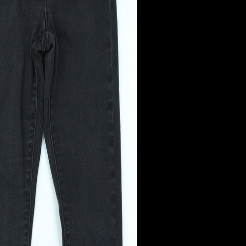 ASOS Womens Black  Denim Skinny Jeans Size 26 in L30 in