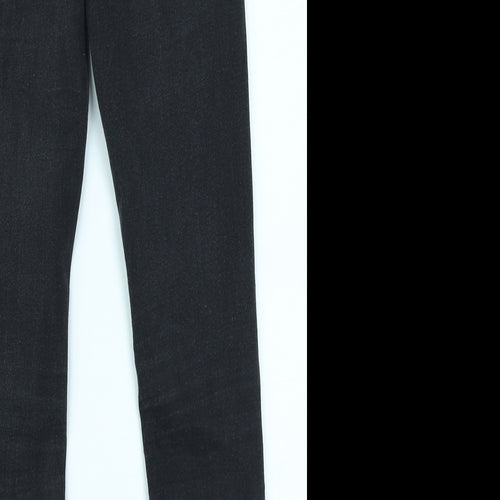ASOS Womens Black  Denim Skinny Jeans Size 26 in L30 in