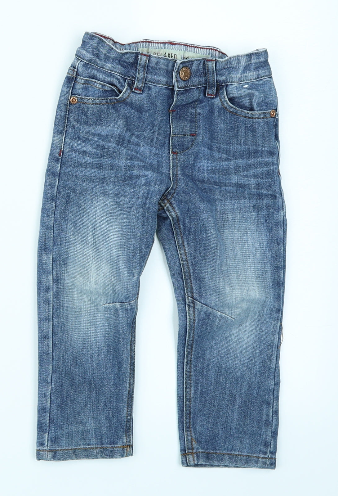 Denim CO Boys Blue  Denim Straight Jeans Size 2-3 Years